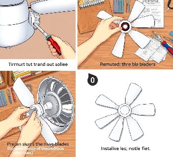扇風機 羽根 交換:羽根交換の手順