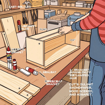 100均の材料で自作する棚板の作り方と料金
