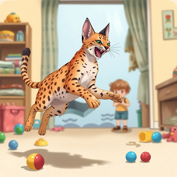 サーバルキャットの危険度