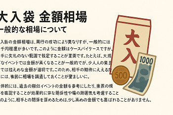 大入袋 渡すタイミング: いつ渡すべきか