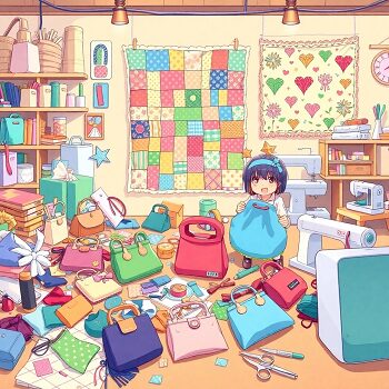 端切れ布の活用法: 小物作りの楽しみ