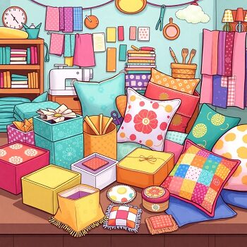 いらない布で作れるもの: 簡単なDIYアイデア